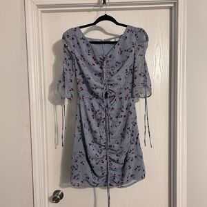 Wayf  | (NWT) Light Blue Floral Mini Dress
| Size Medium